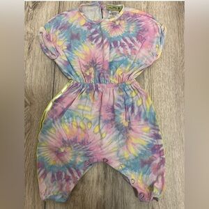 Little Mass Boutique 3 M Super Soft Tie Die Romper
